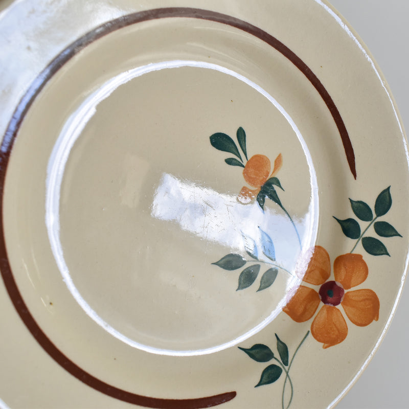 Vintage Dessert Plate Moulins Des Loups Amélie A