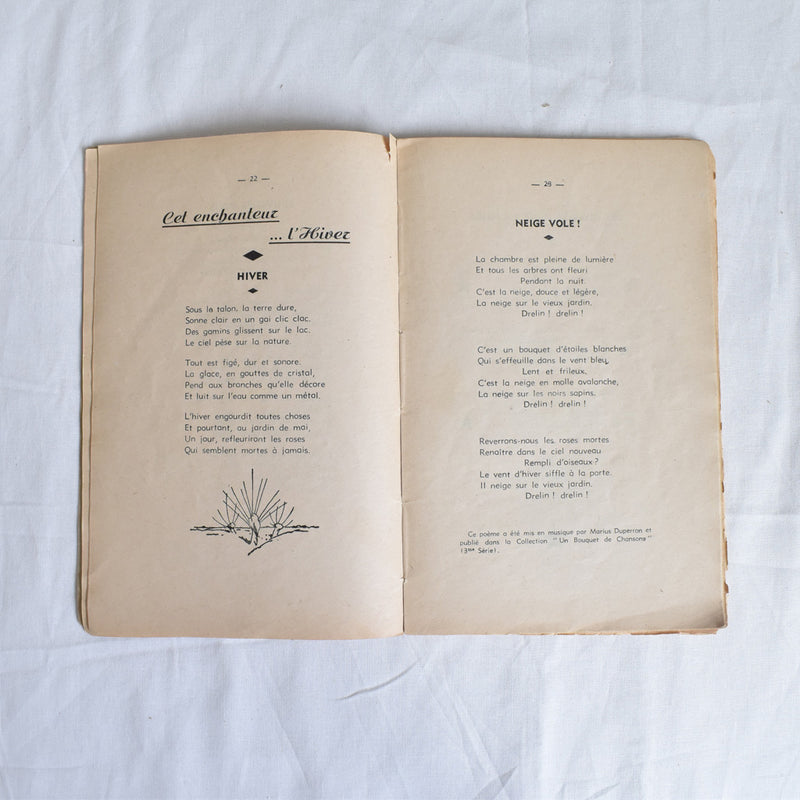 Vintage book A petit pas