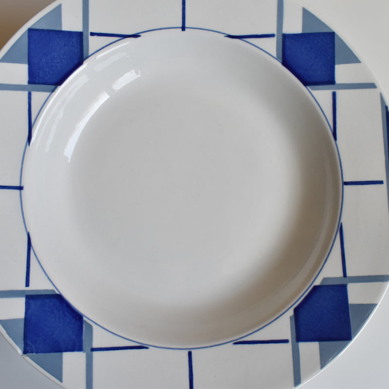 Vintage Deep Plate Digoin & Sarreguemines Efel D