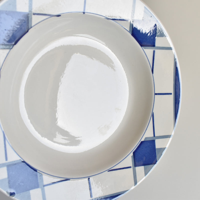 Vintage Deep Plate Digoin & Sarreguemines Efel D