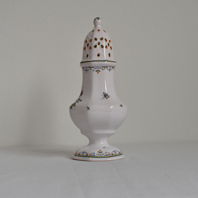 Vintage Moustiers Sugar Bowl