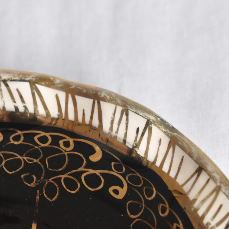 ア.ドラサンヴァル A.Dressinval コーヒーカップ＆ソーサー ブラック F