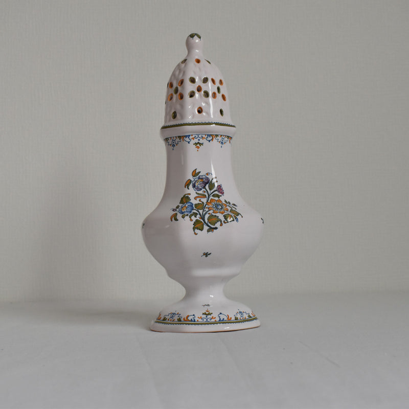 Vintage Moustiers Sugar Bowl