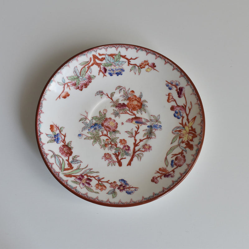 Antique Cup & Saucer Sarreguemines Minton 252 H