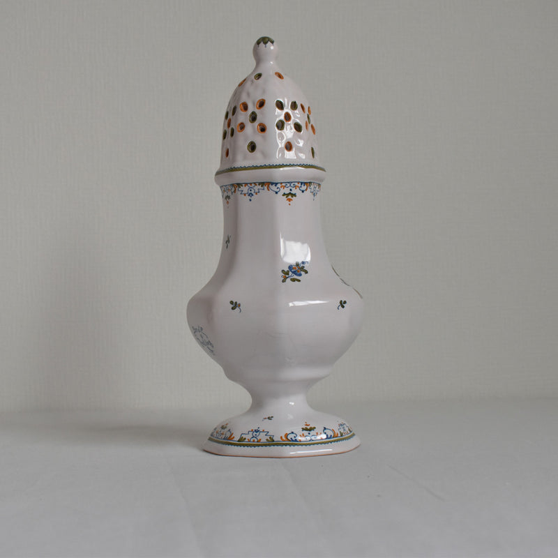 Vintage Moustiers Sugar Bowl