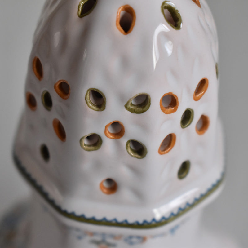 Vintage Moustiers Sugar Bowl