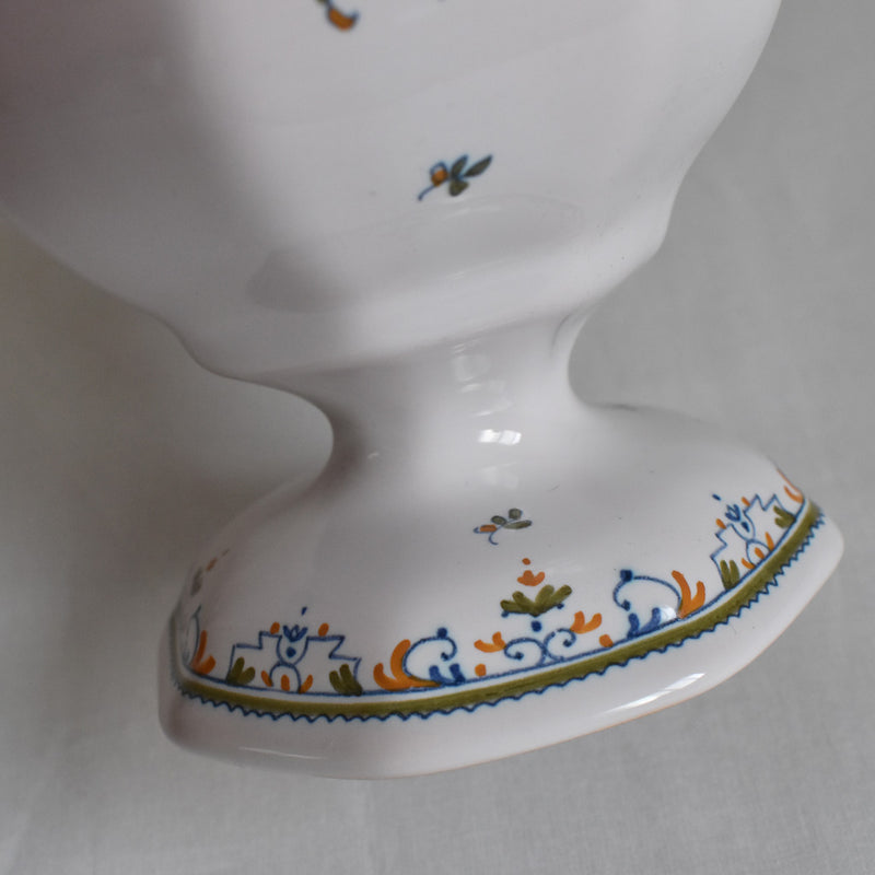 Vintage Moustiers Sugar Bowl