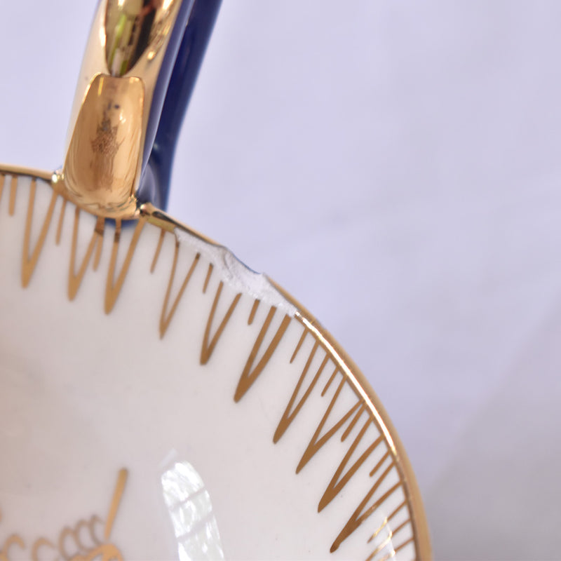 ア.ドラサンヴァル A.Dressinval コーヒーカップ＆ソーサー ブルー A