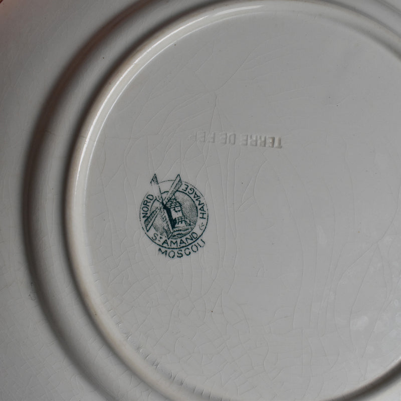 Antique Plate, Saint-Amand, Moscou C