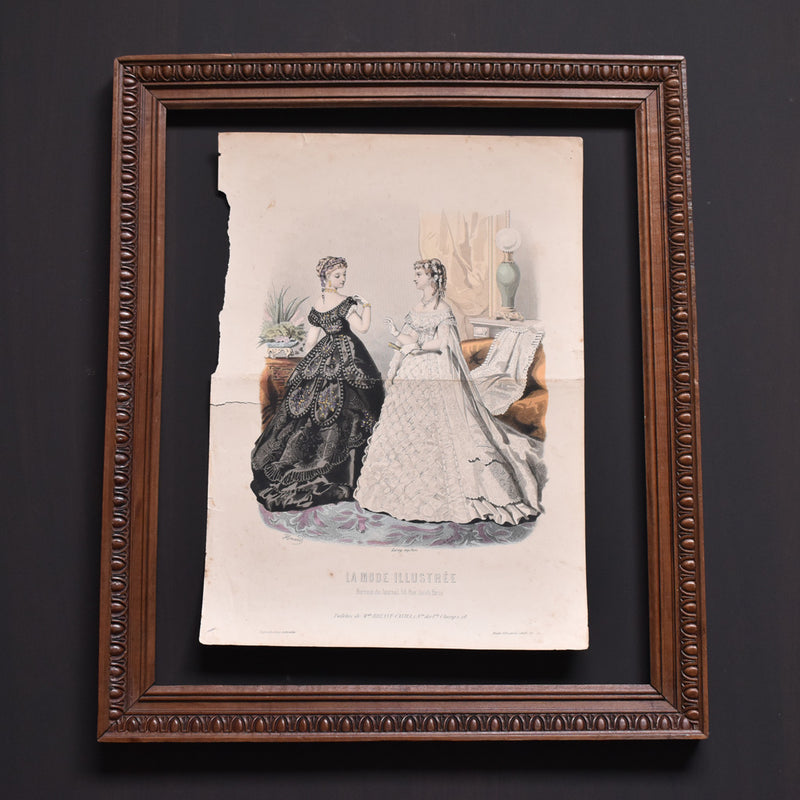 Antique Frame Dark Brown