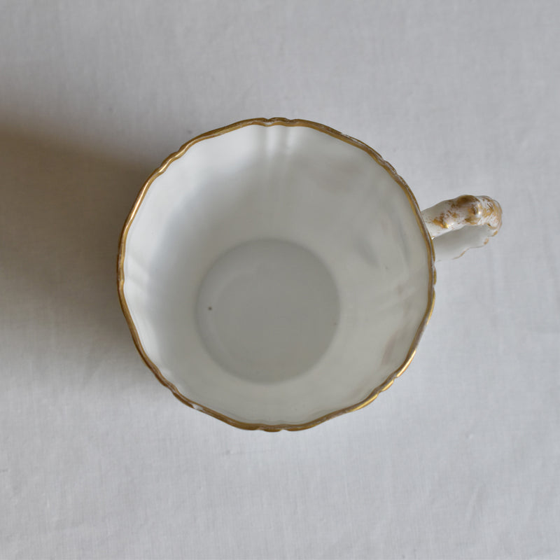 Antique Cup & Saucer Guerre / Dijon B