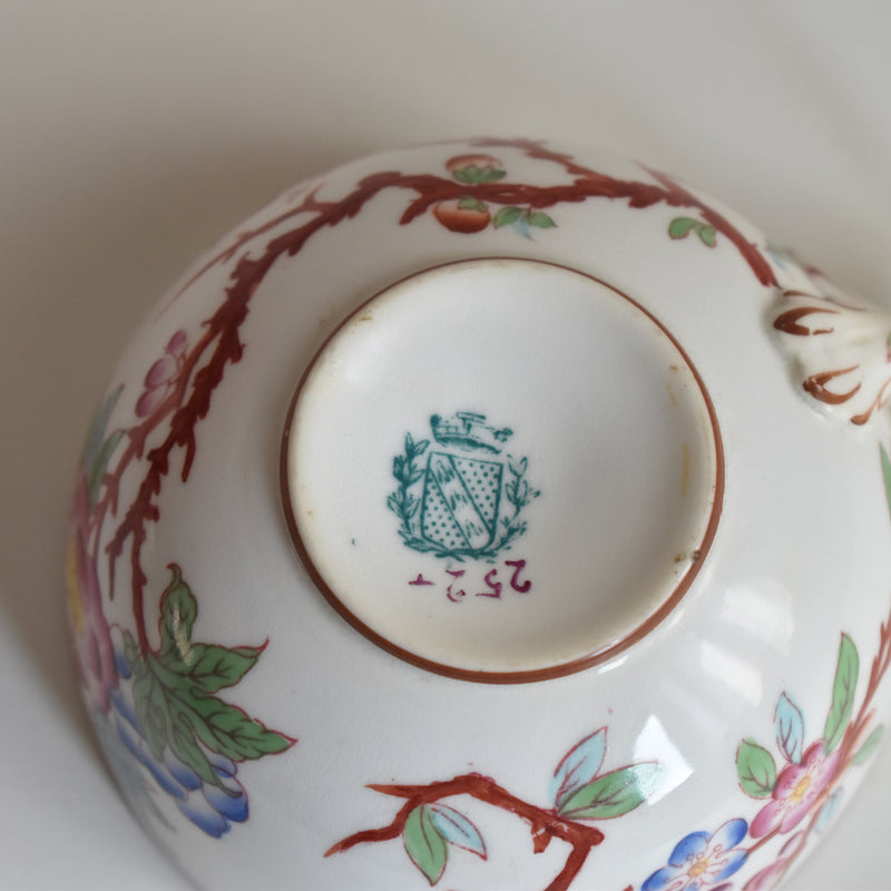 Antique Cup & Saucer Sarreguemines Minton 252 H