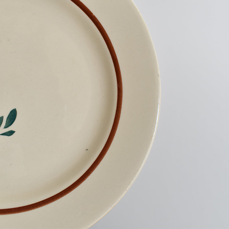 Vintage Dessert Plate, Moulin des Loups Amélie C