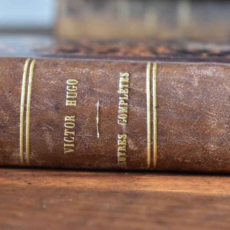 Antique book Victor Hugo "Notre Dame de Paris"