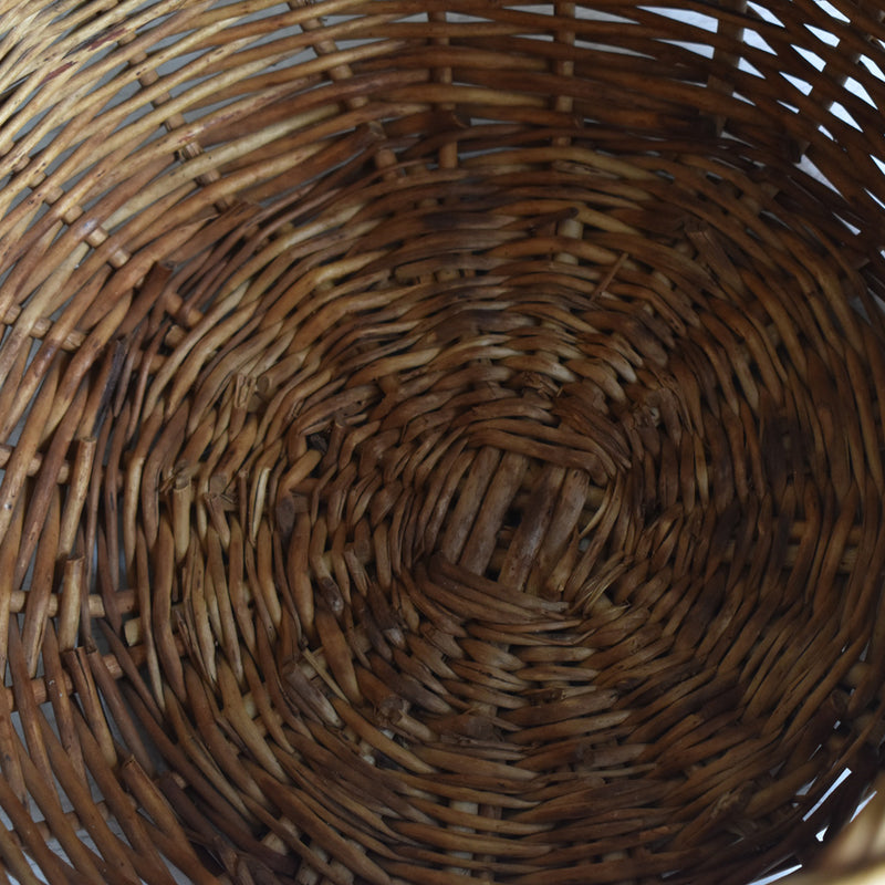 Vintage Round Basket