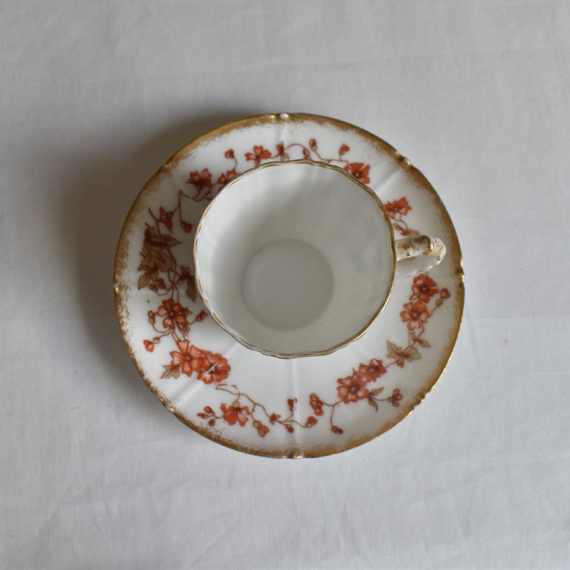 Antique Cup & Saucer Guerre / Dijon C