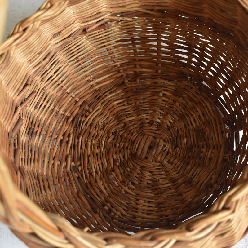 Vintage Round Basket