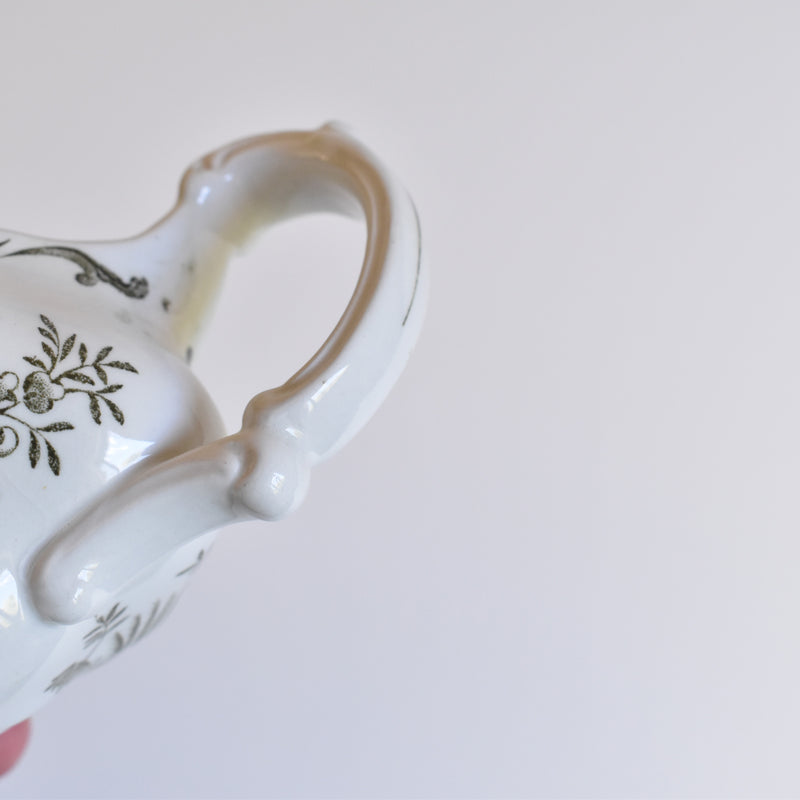 Antique Sauce Boat Staffordshire Windsor