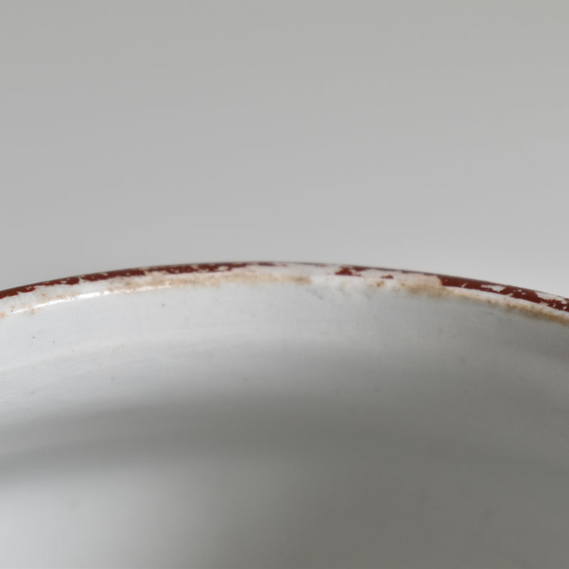 Antique sugar pot Sarreguemines Kyoto
