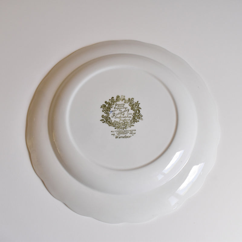 Vintage Plate Staffordshire Windsor A