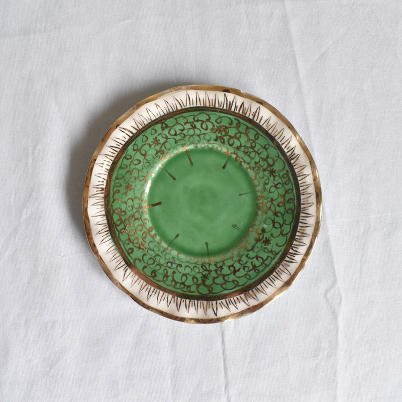 ア.ドラサンヴァル A.Dressinval コーヒーカップ＆ソーサー ライトグリーン A