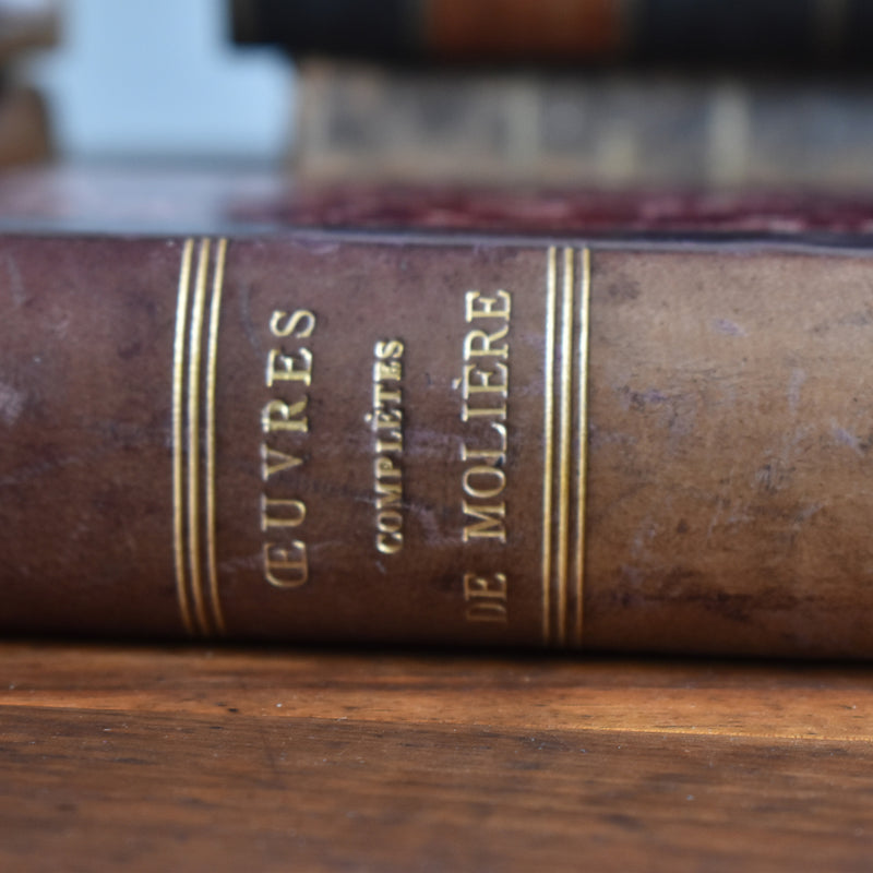 アンティーク本 moliere "Oeuvres completes tome 8"