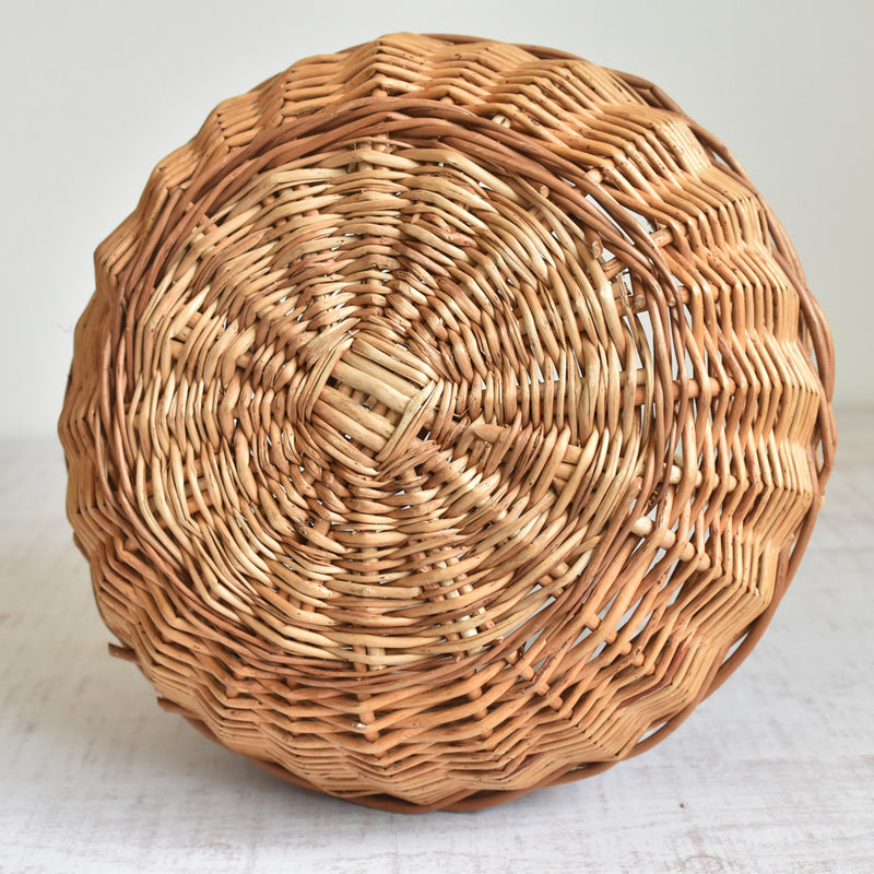 Vintage Round Basket