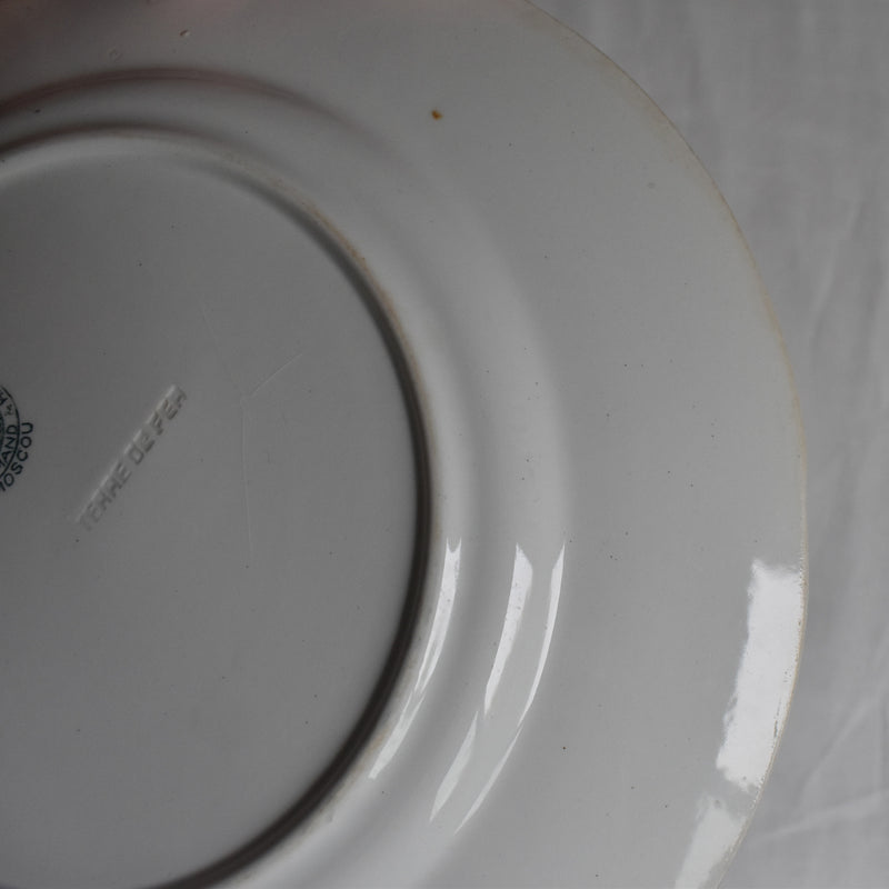 Antique Plate, Saint-Amand, Moscou D