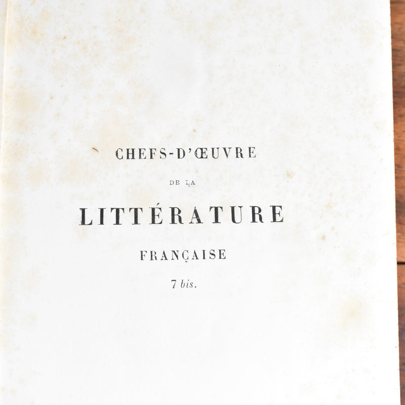 アンティーク本 moliere "Oeuvres completes tome 8"