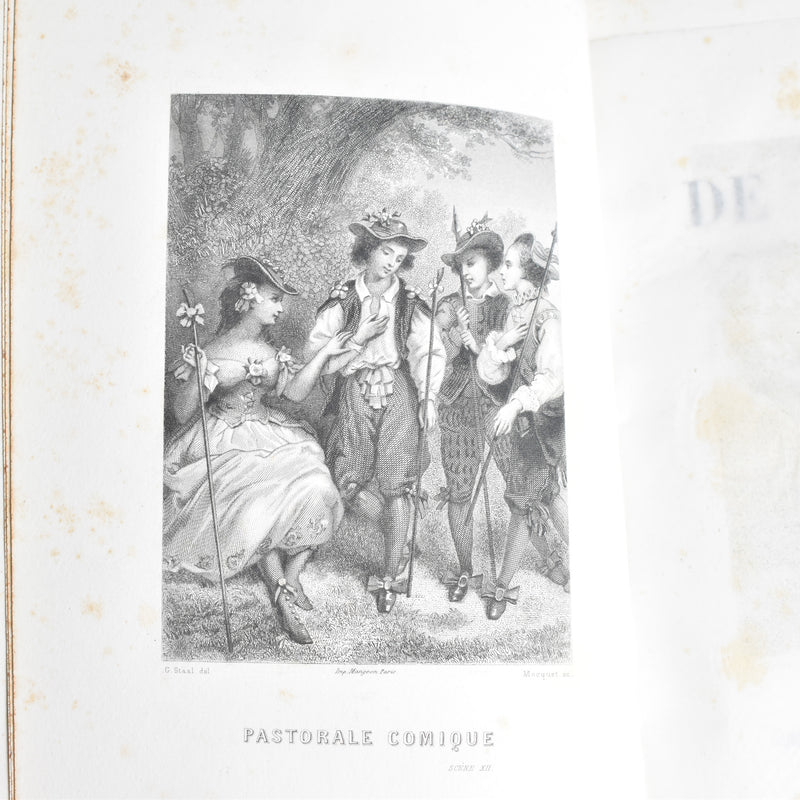 アンティーク本 moliere "Oeuvres completes tome 8"