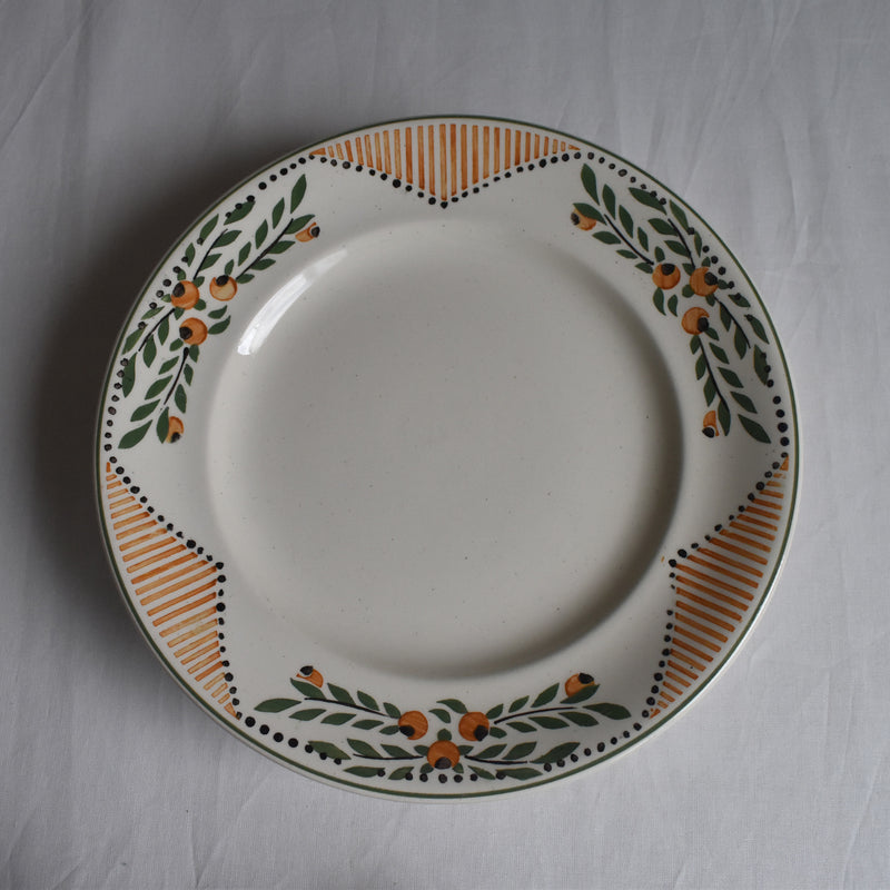 Antique Pedestal Plate, Ron Hui, Antibes