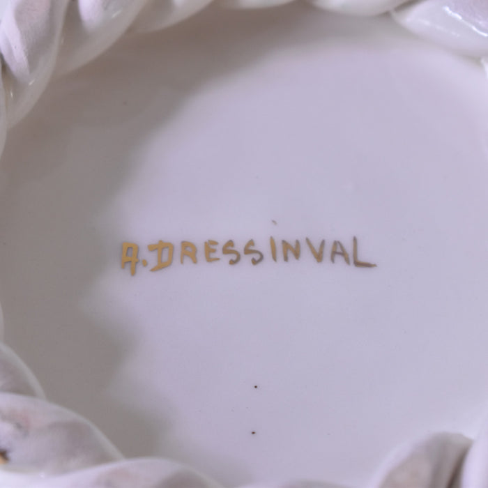 ア.ドラサンヴァル A.Dressinval 深皿 ホワイト