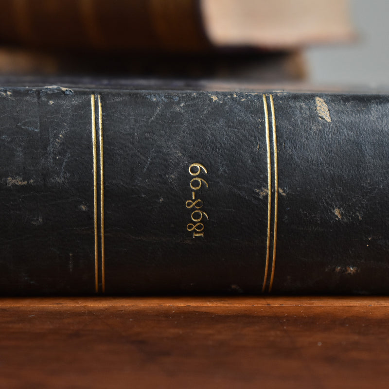 Antique Book "Lois et Reglements"