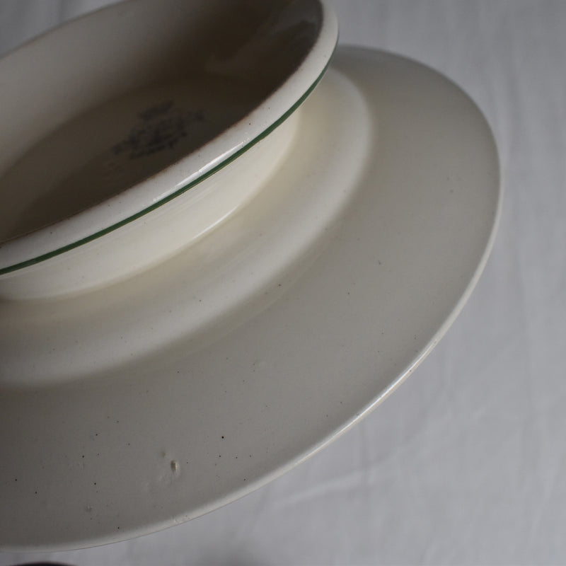 Antique Pedestal Plate, Ron Hui, Antibes