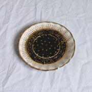 フランスヴィンテージ　チョコレートカップソーサー  ブラック　