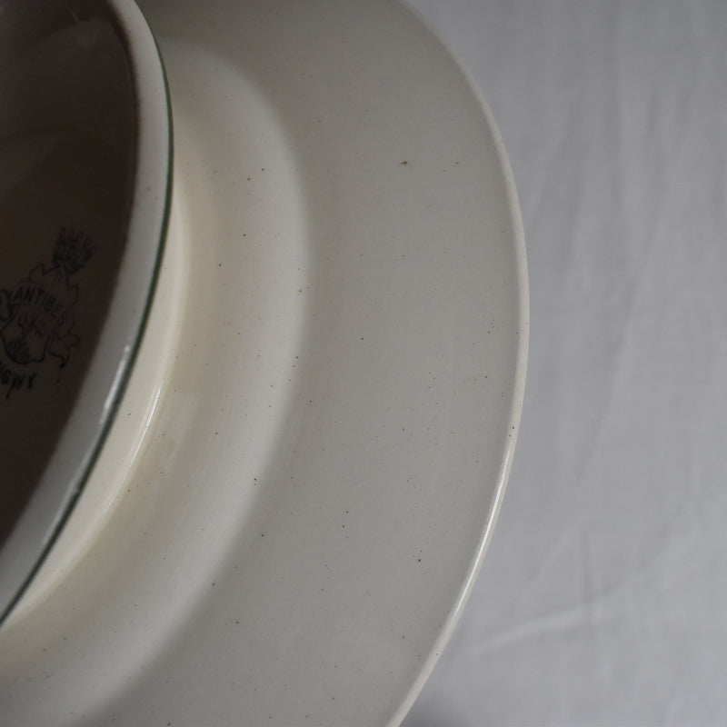 Antique Pedestal Plate, Ron Hui, Antibes