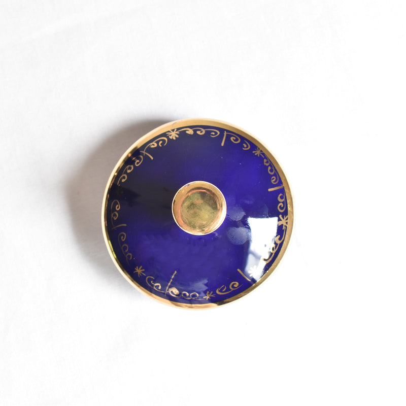 ア.ドラサンヴァル A.Dressinval コーヒーポット ダークブルー B