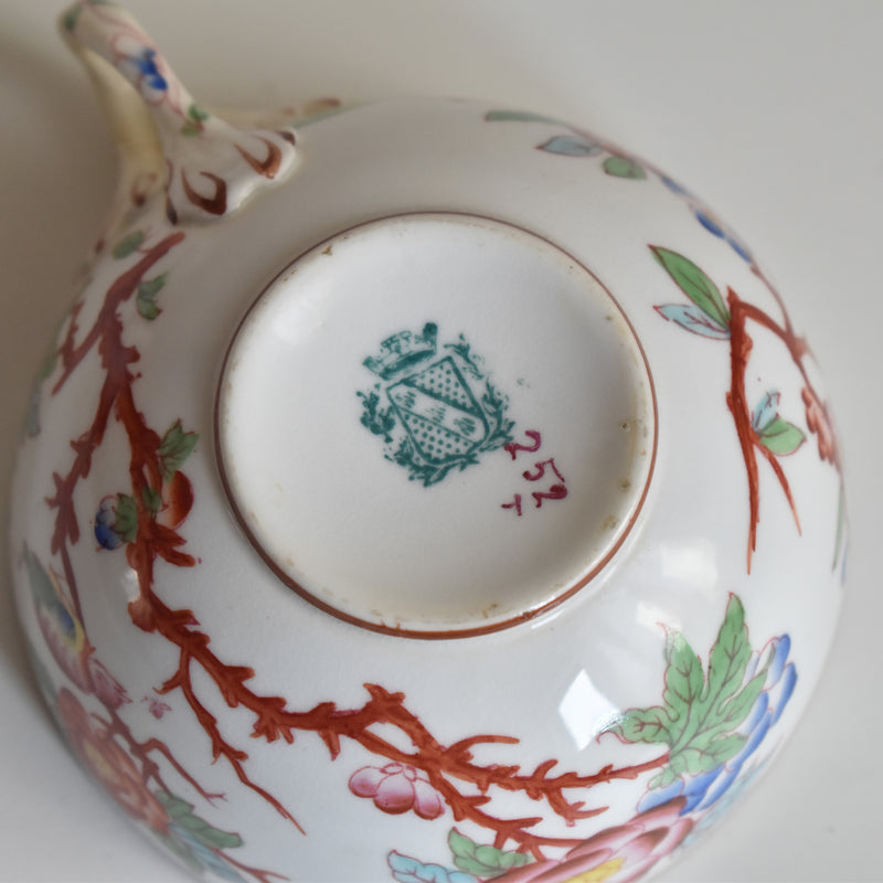 Antique Cup & Saucer Sarreguemines Minton 252 G