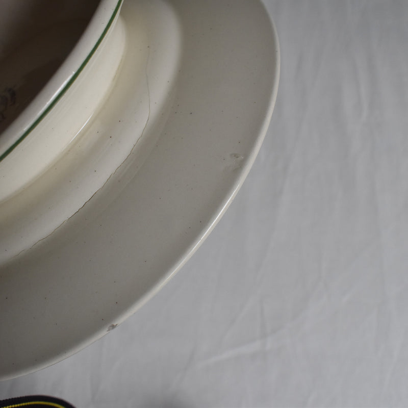 Antique Pedestal Plate, Ron Hui, Antibes