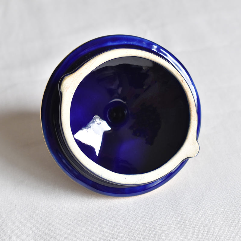 ア.ドラサンヴァル A.Dressinval コーヒーポット ダークブルー B