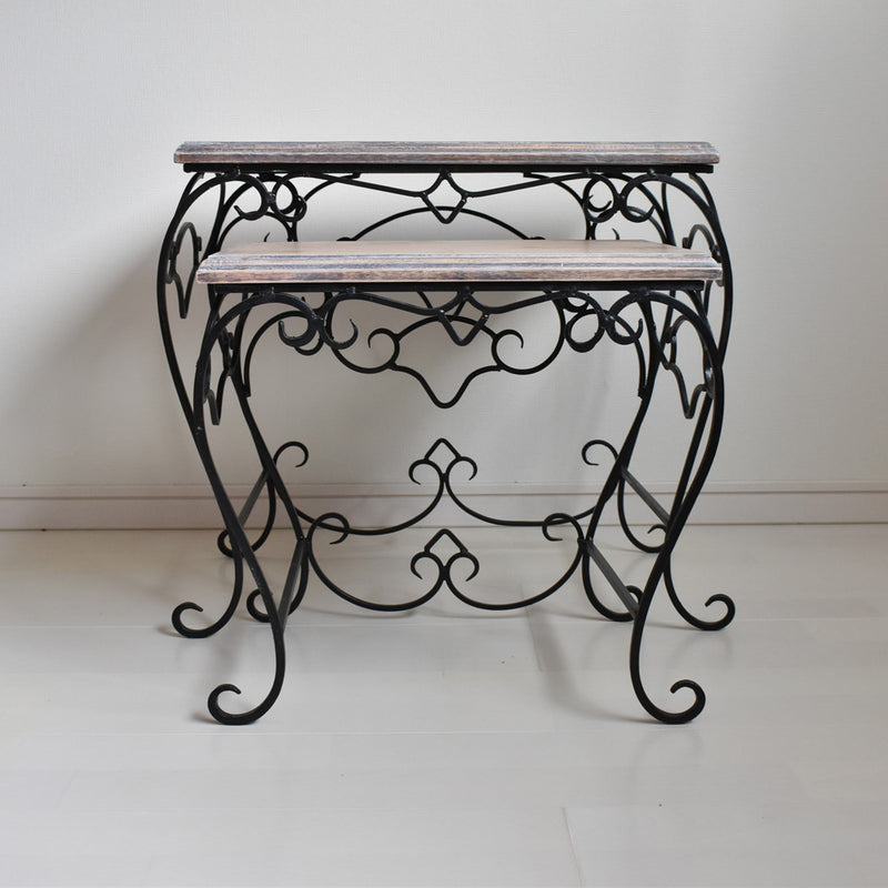 Vintage nesting tables