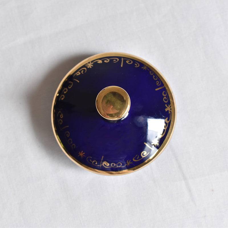 ア.ドラサンヴァル A.Dressinval コーヒーポット ダークブルー B