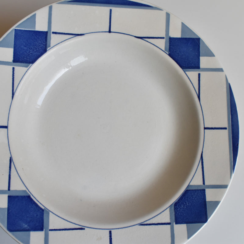 Vintage Deep Plate Digoin & Sarreguemines Efel G