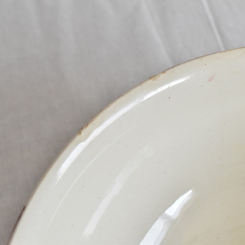 Antique Salad Bowl K&G Luneville Senlis