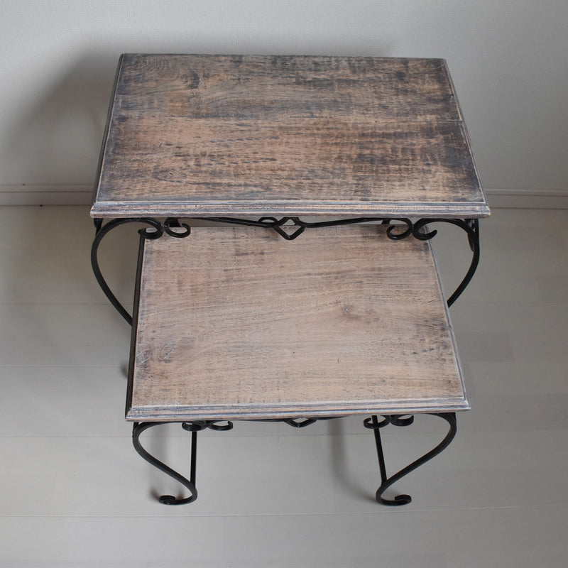 Vintage nesting tables