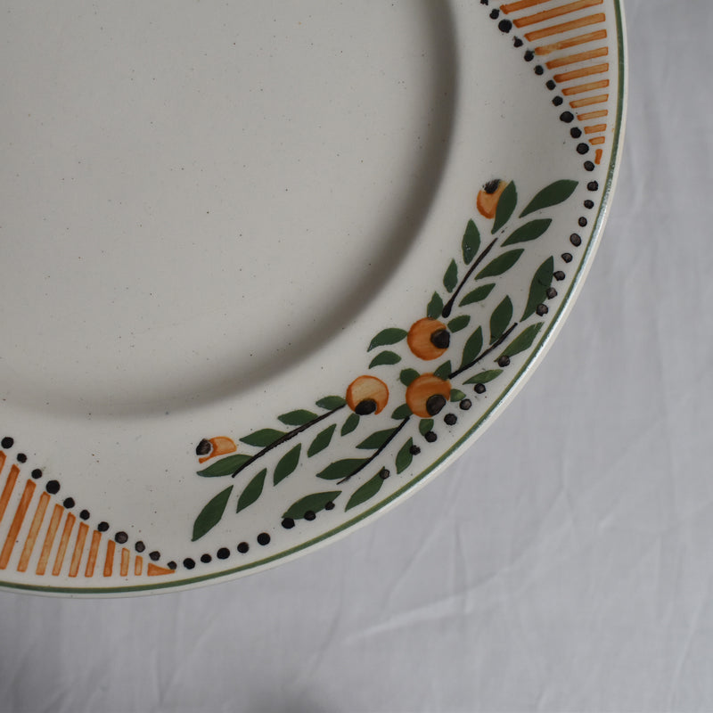 Antique Pedestal Plate, Ron Hui, Antibes