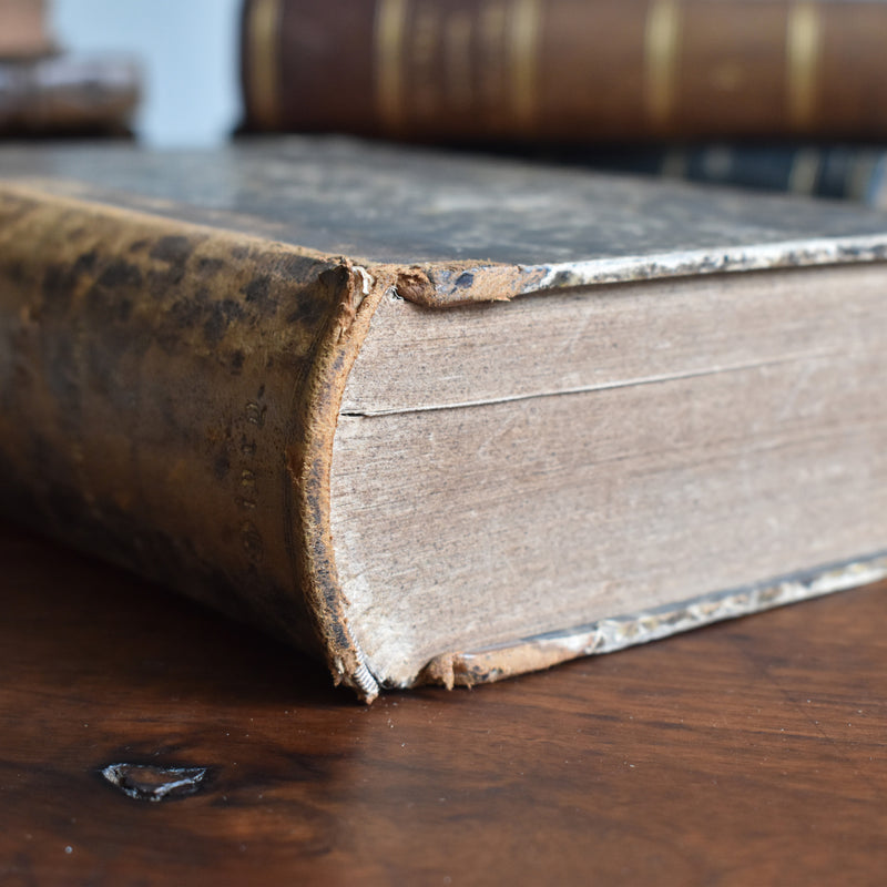 Antique book "Lois et Reglements des douanes"