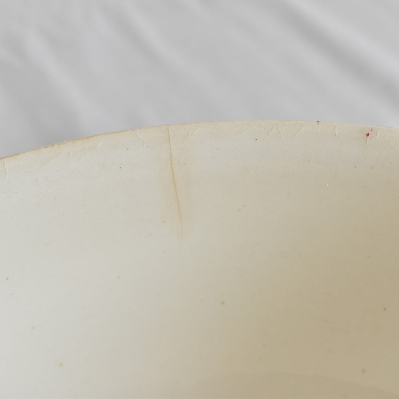 Antique Salad Bowl K&G Luneville Senlis
