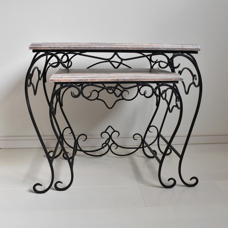 Vintage nesting tables