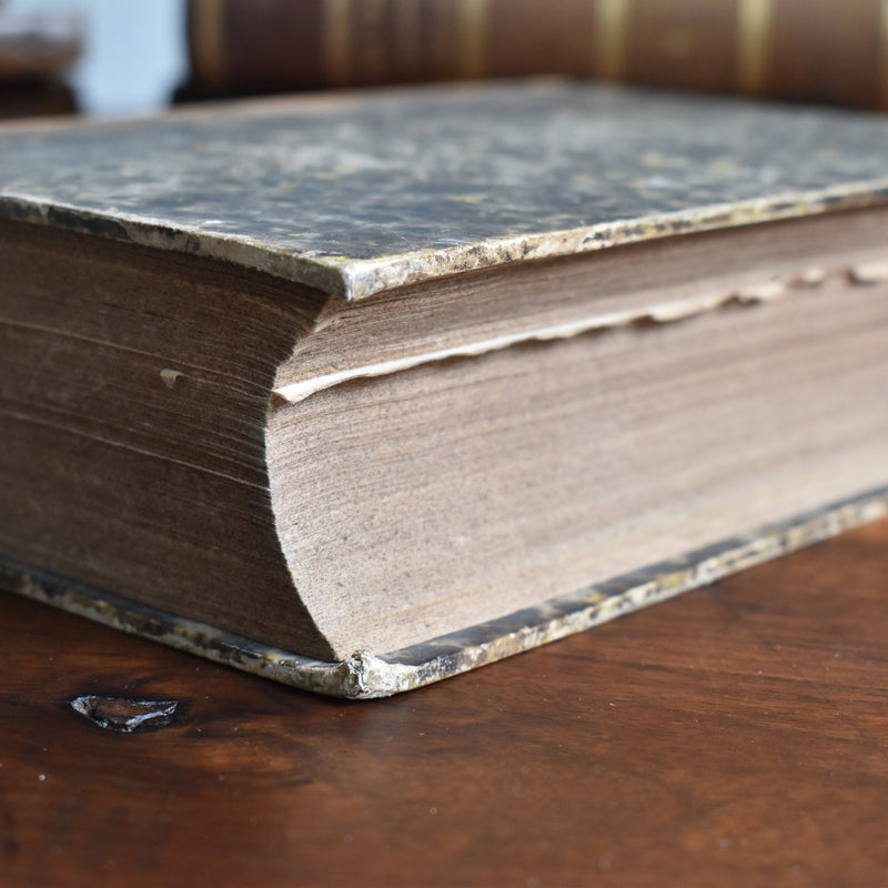 Antique book "Lois et Reglements des douanes"